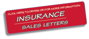 Insurance Sales Letters Banner