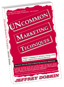Uncommon Marketing Techniques, Jeffrey Dobkin
